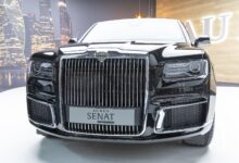 أوروس سينات - واجهة سيارة الفخامة الروسية