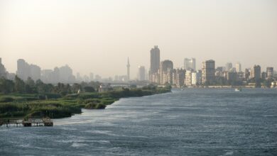 فروع الجامعات الروسية في الخارج - منظر عام للقاهرة ونهر النيل